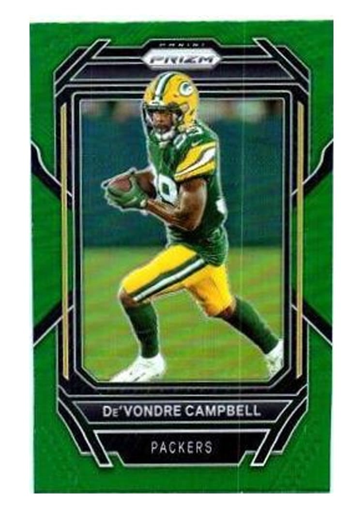2022 Panini Prizm Base Set De'Vondre Campbell #108 card