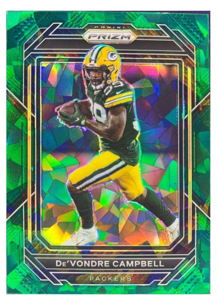 2022 Panini Prizm Base Set De'Vondre Campbell #108 card