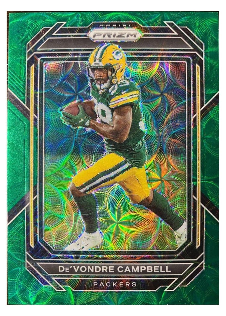 2022 Panini Prizm Base Set De'Vondre Campbell #108 card