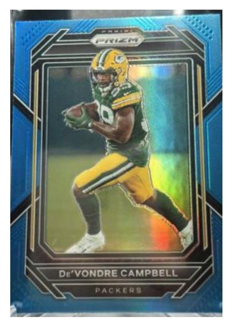 2022 Panini Prizm Base Set De'Vondre Campbell #108 card