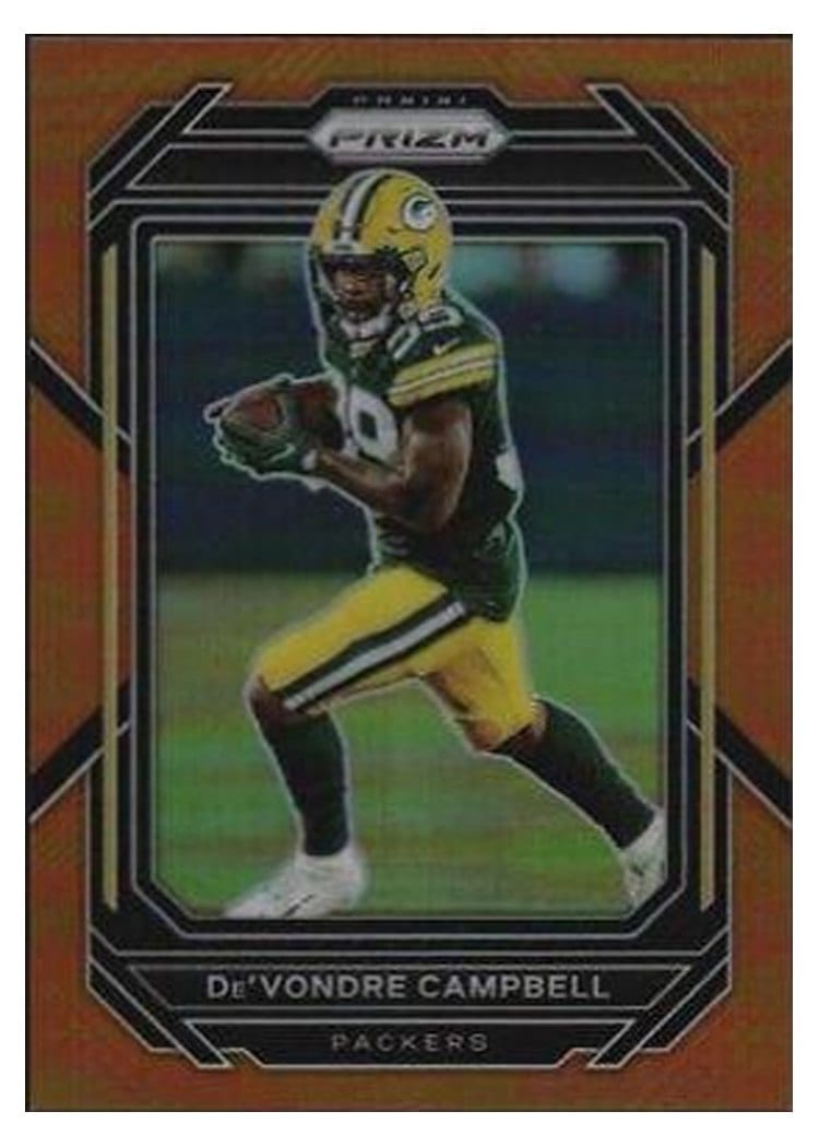 2022 Panini Prizm Base Set De'Vondre Campbell #108 card