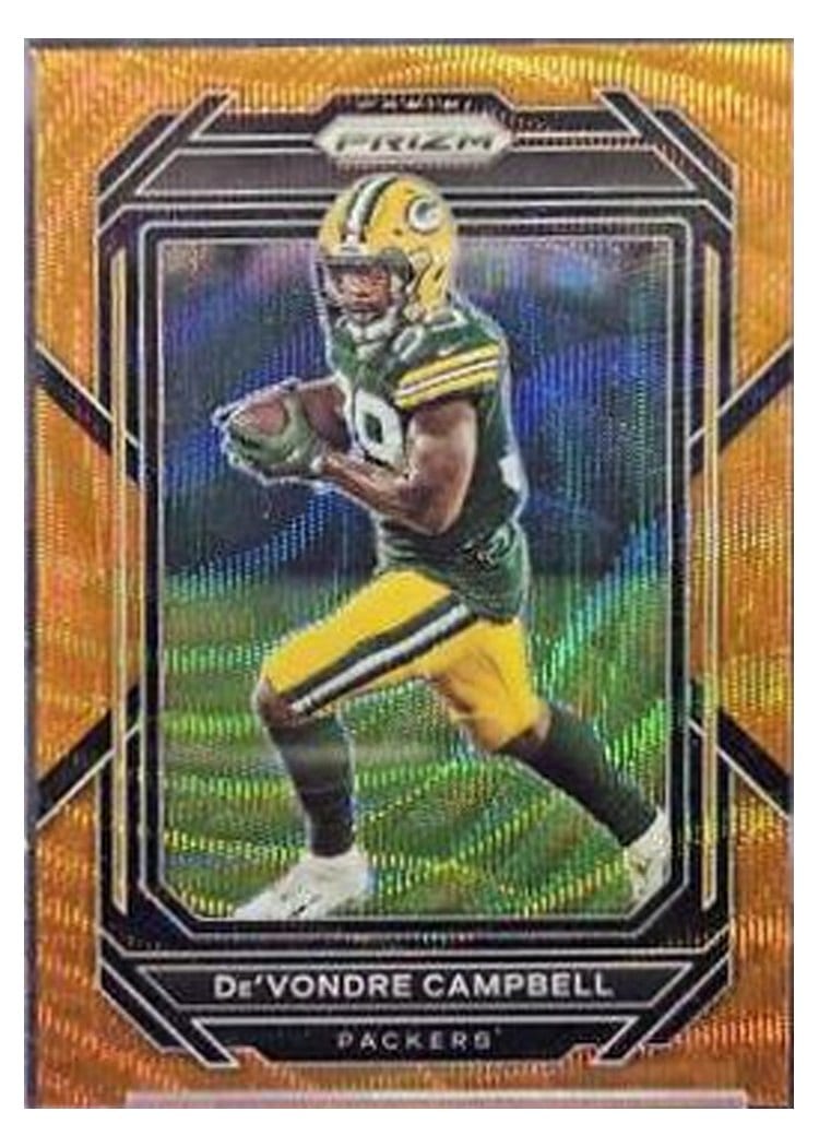 2022 Panini Prizm Base Set De'Vondre Campbell #108 card