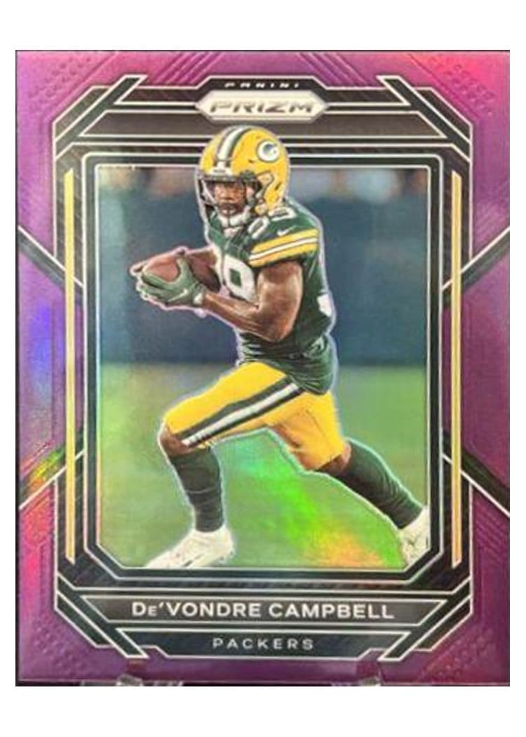 2022 Panini Prizm Base Set De'Vondre Campbell #108 card
