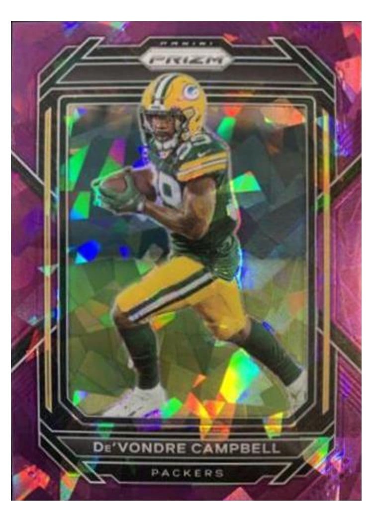 2022 Panini Prizm Base Set De'Vondre Campbell #108 card