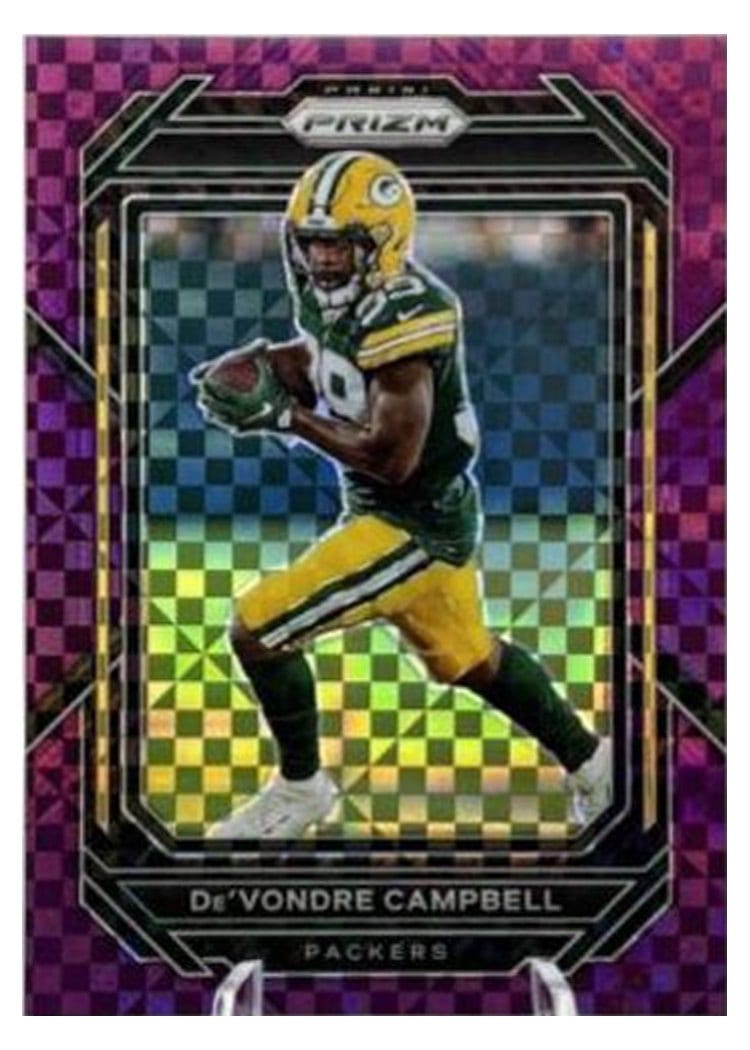 2022 Panini Prizm Base Set De'Vondre Campbell #108 card