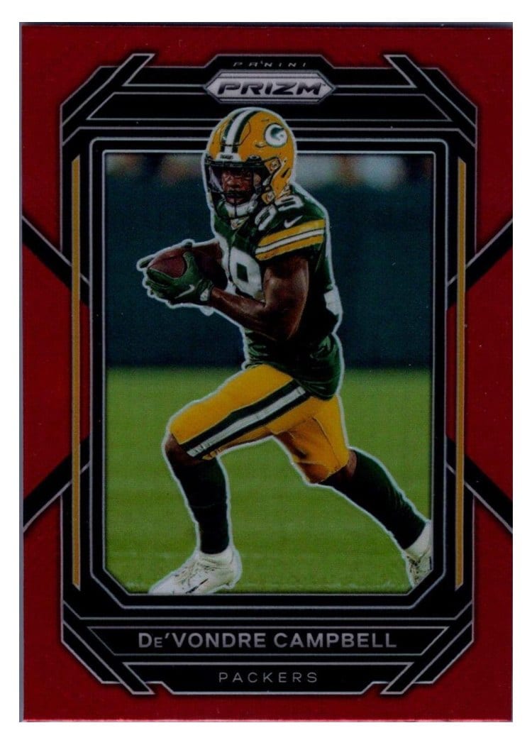 2022 Panini Prizm Base Set De'Vondre Campbell #108 card