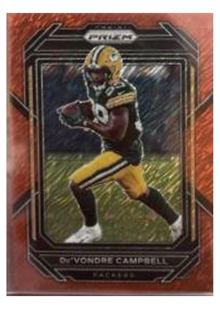 2022 Panini Prizm Base Set De'Vondre Campbell #108 card