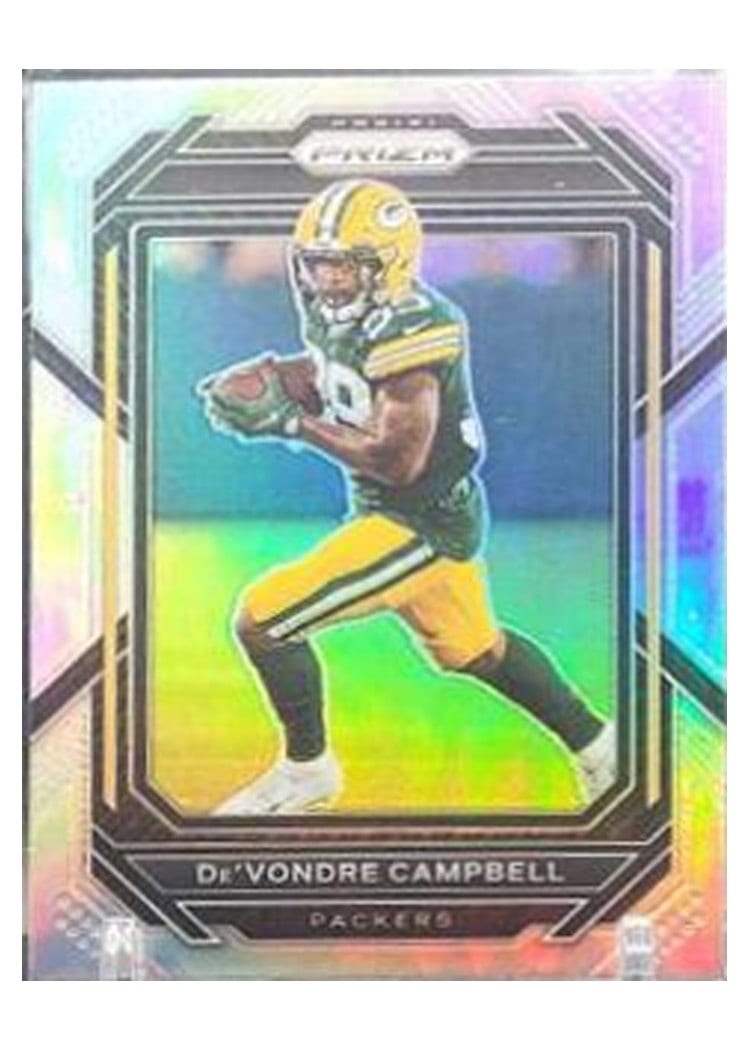 2022 Panini Prizm Base Set De'Vondre Campbell #108 card