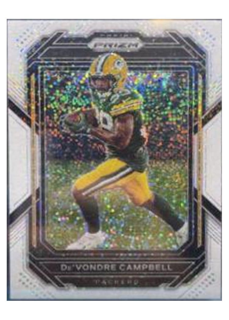 2022 Panini Prizm Base Set De'Vondre Campbell #108 card