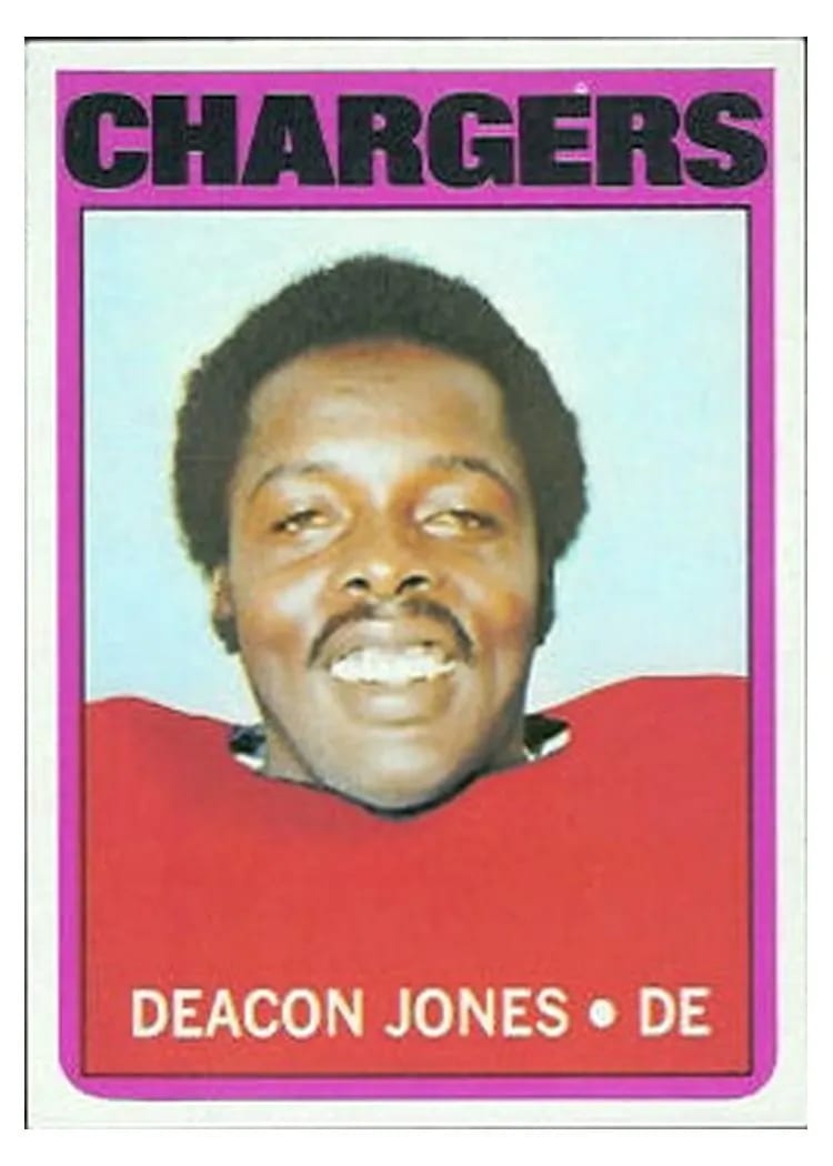 1972 Topps Deacon Jones #209 card