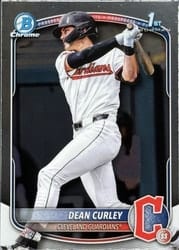 2025 Bowman Draft Chrome Dean Curley #BDC-129 card