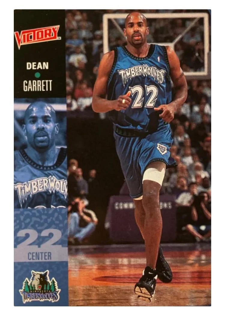 2000 Upper Deck Victory Dean Garrett #124 card