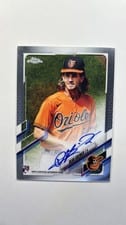 2021 Topps Chrome Rookie Autographs Dean Kremer #RA-DK card