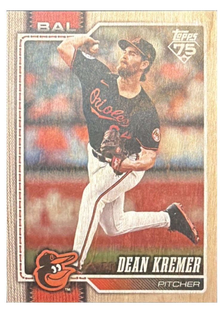 2026 Topps Base Set Dean Kremer #19 card