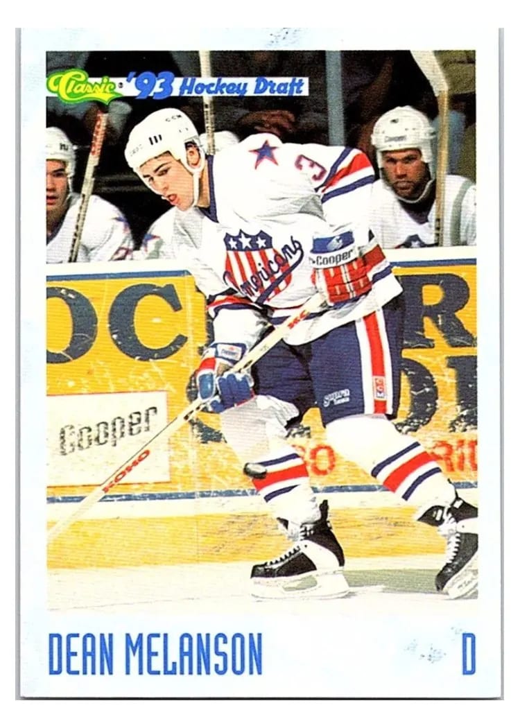 1993 Classic Draft Dean Melanson #143 card