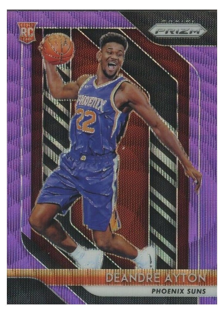 2018 Panini Prizm DeAndre Ayton #279 card