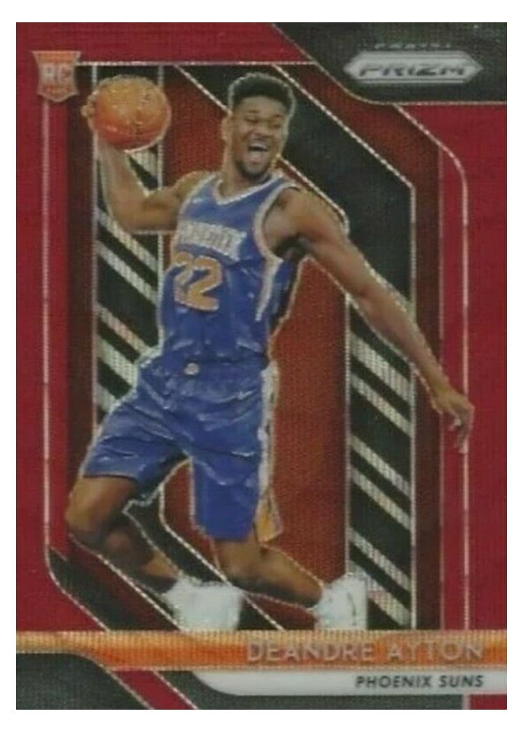2018 Panini Prizm DeAndre Ayton #279 card