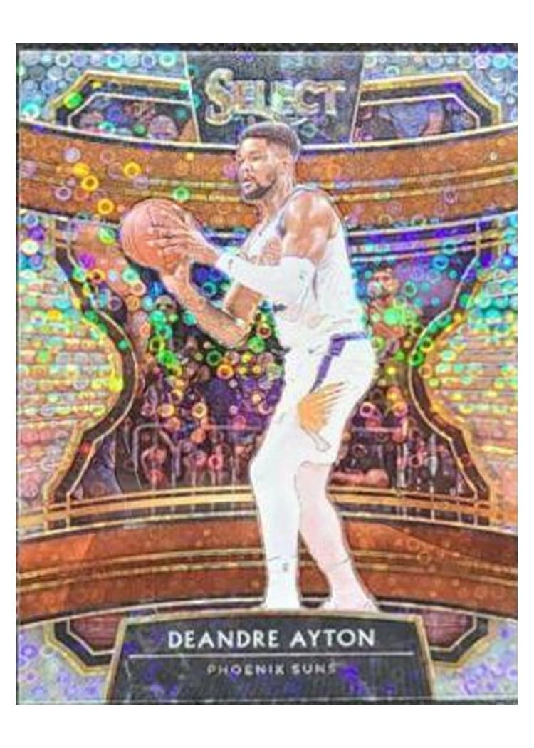 2019-20 Panini Select Base Set Deandre Ayton Disco Prizm #30 card