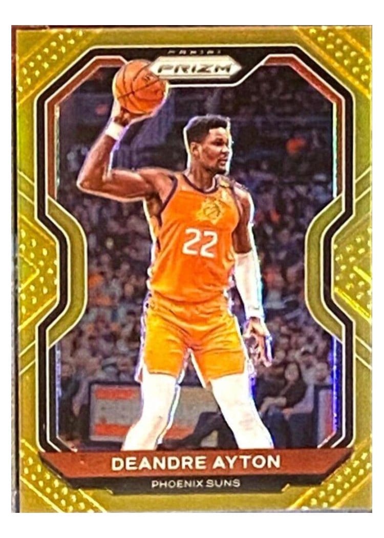 2020-21 Panini Prizm Base Set Deandre Ayton #5 card