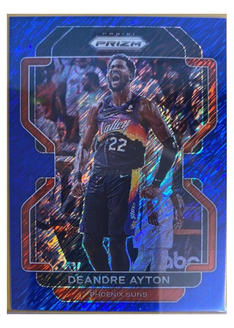 2021-22 Panini Prizm Base Set Deandre Ayton #4 card
