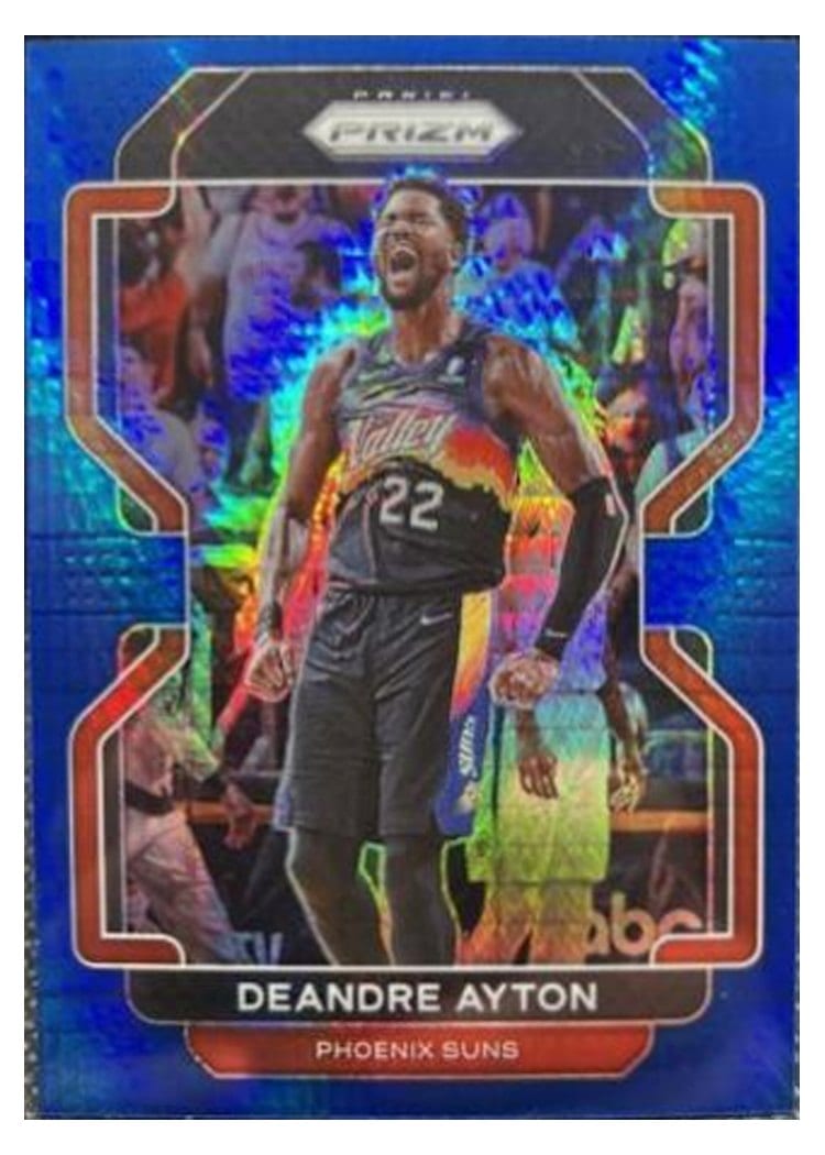 2021-22 Panini Prizm Base Set Deandre Ayton #4 card