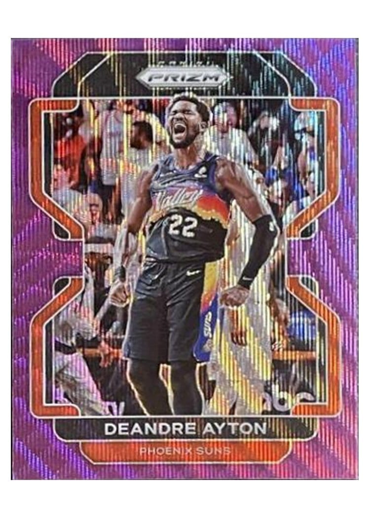 2021-22 Panini Prizm Base Set Deandre Ayton #4 card