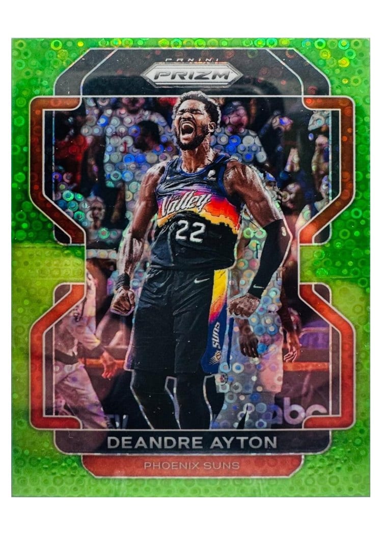 2021-22 Panini Prizm Base Set Deandre Ayton #4 card