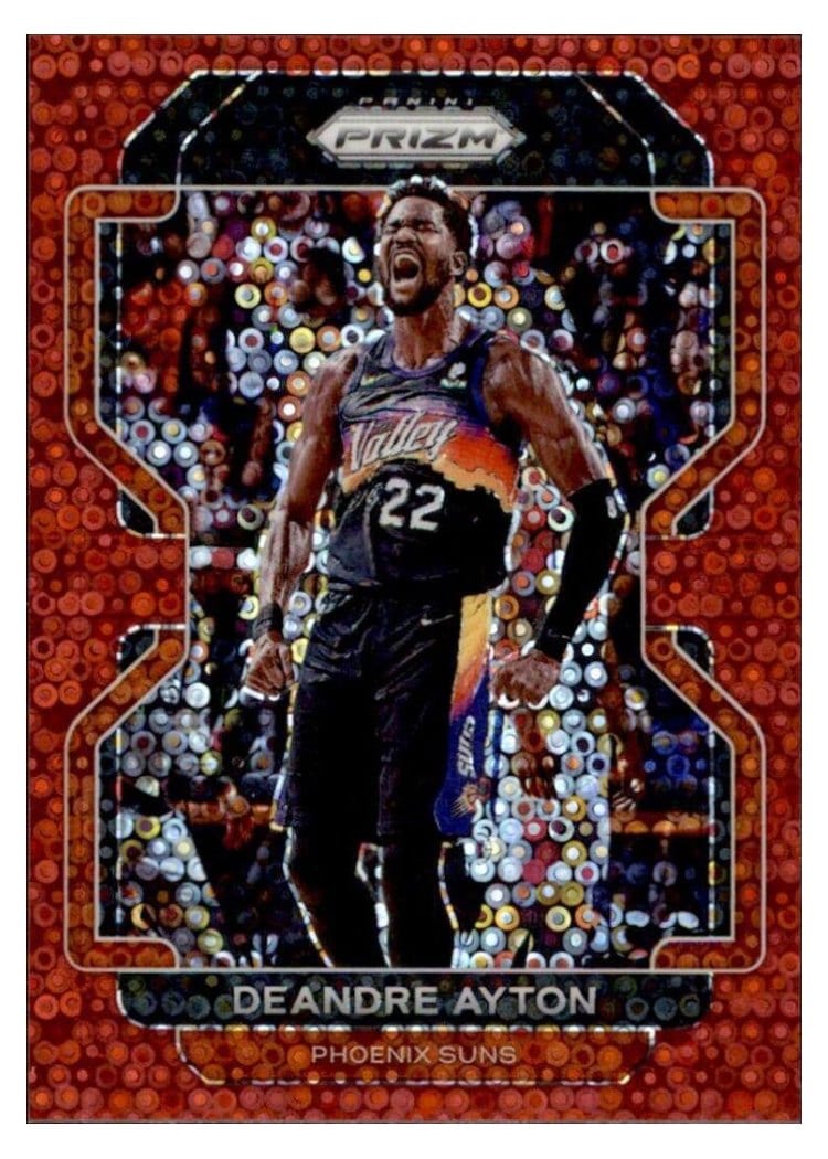 2021-22 Panini Prizm Base Set Deandre Ayton #4 card