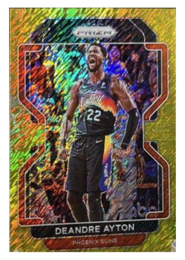 2021-22 Panini Prizm Base Set Deandre Ayton #4 card