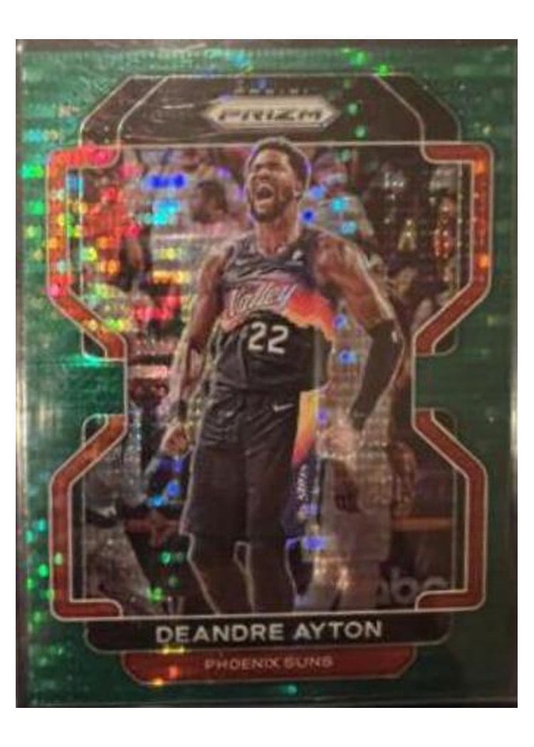 2021-22 Panini Prizm Base Set Deandre Ayton #4 card