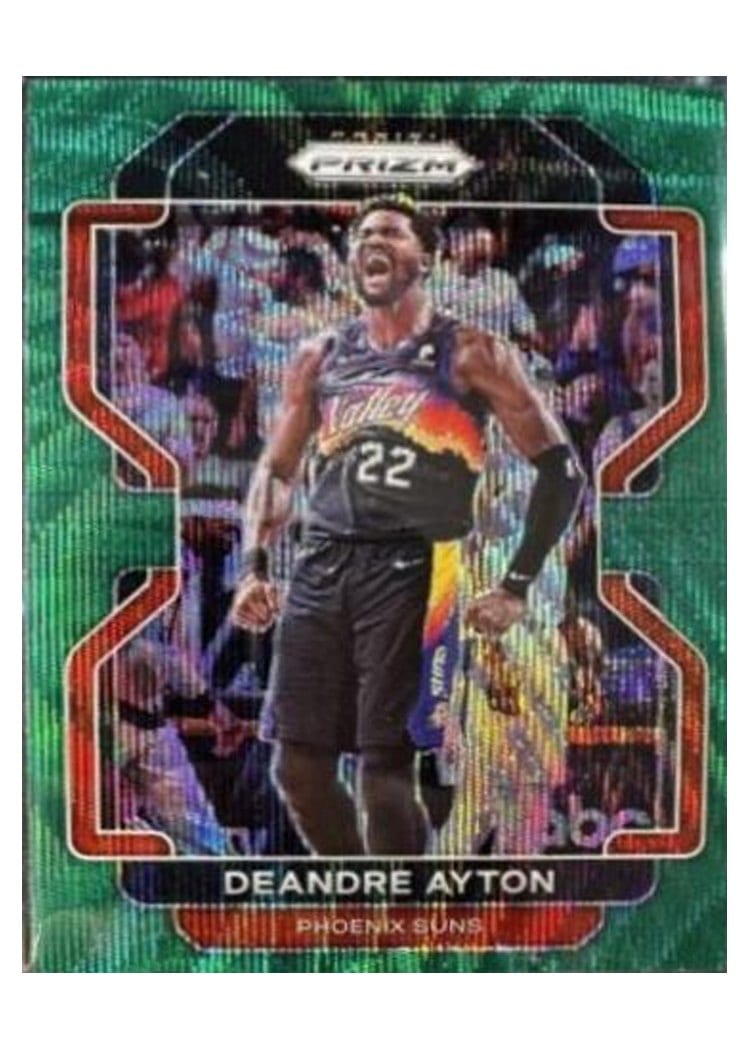 2021-22 Panini Prizm Base Set Deandre Ayton #4 card