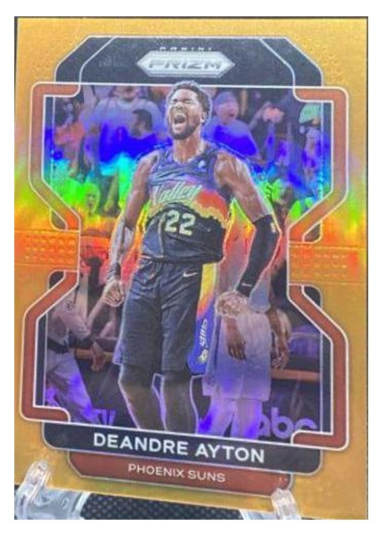 2021-22 Panini Prizm Base Set Deandre Ayton #4 card