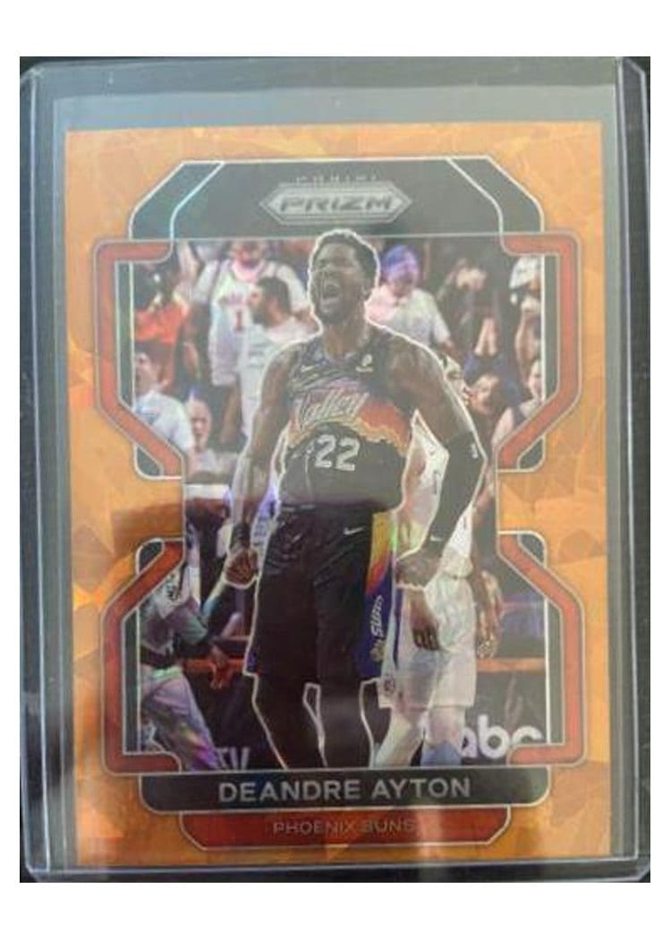 2021-22 Panini Prizm Base Set Deandre Ayton #4 card