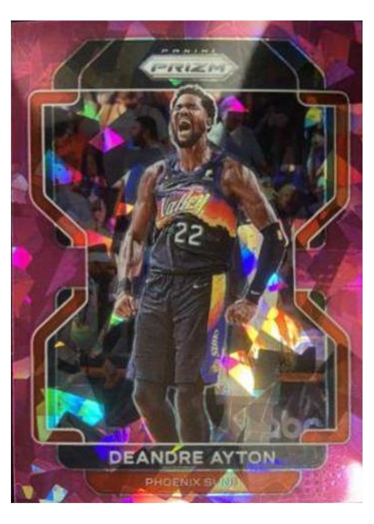 2021-22 Panini Prizm Base Set Deandre Ayton #4 card