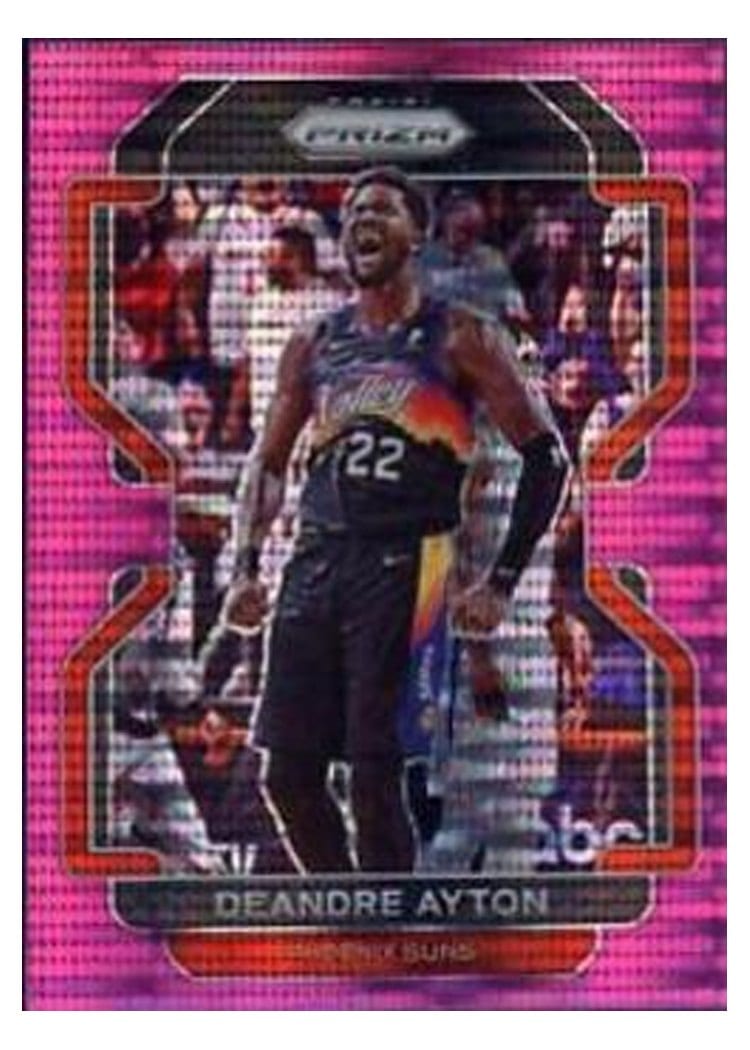 2021-22 Panini Prizm Base Set Deandre Ayton #4 card