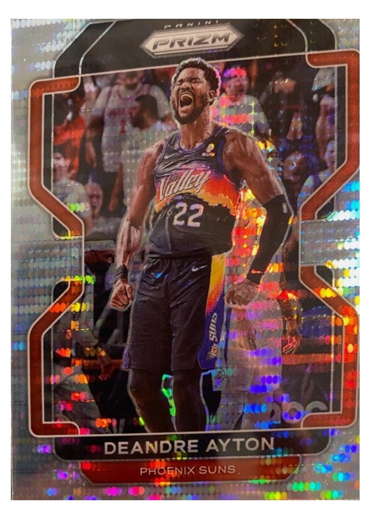 2021-22 Panini Prizm Base Set Deandre Ayton #4 card