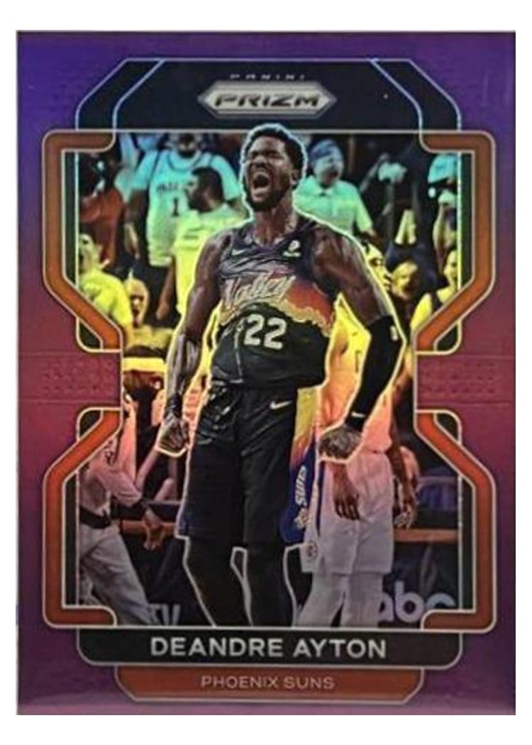 2021-22 Panini Prizm Base Set Deandre Ayton #4 card