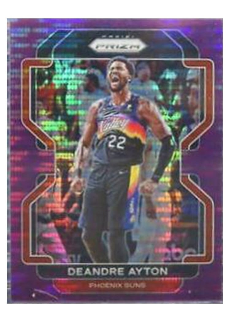 2021-22 Panini Prizm Base Set Deandre Ayton #4 card