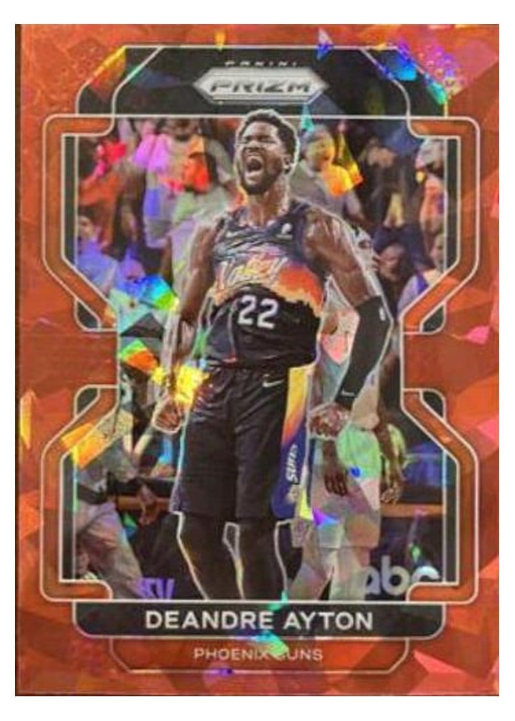 2021-22 Panini Prizm Base Set Deandre Ayton #4 card