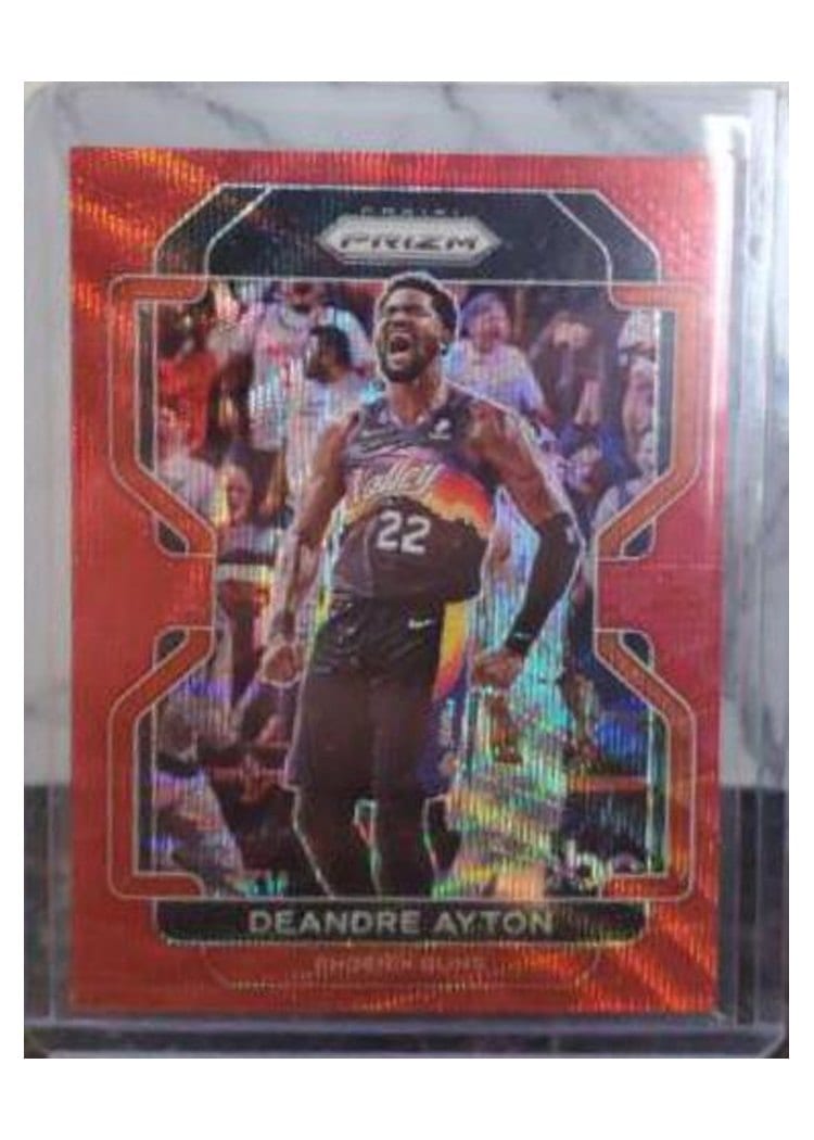 2021-22 Panini Prizm Base Set Deandre Ayton #4 card