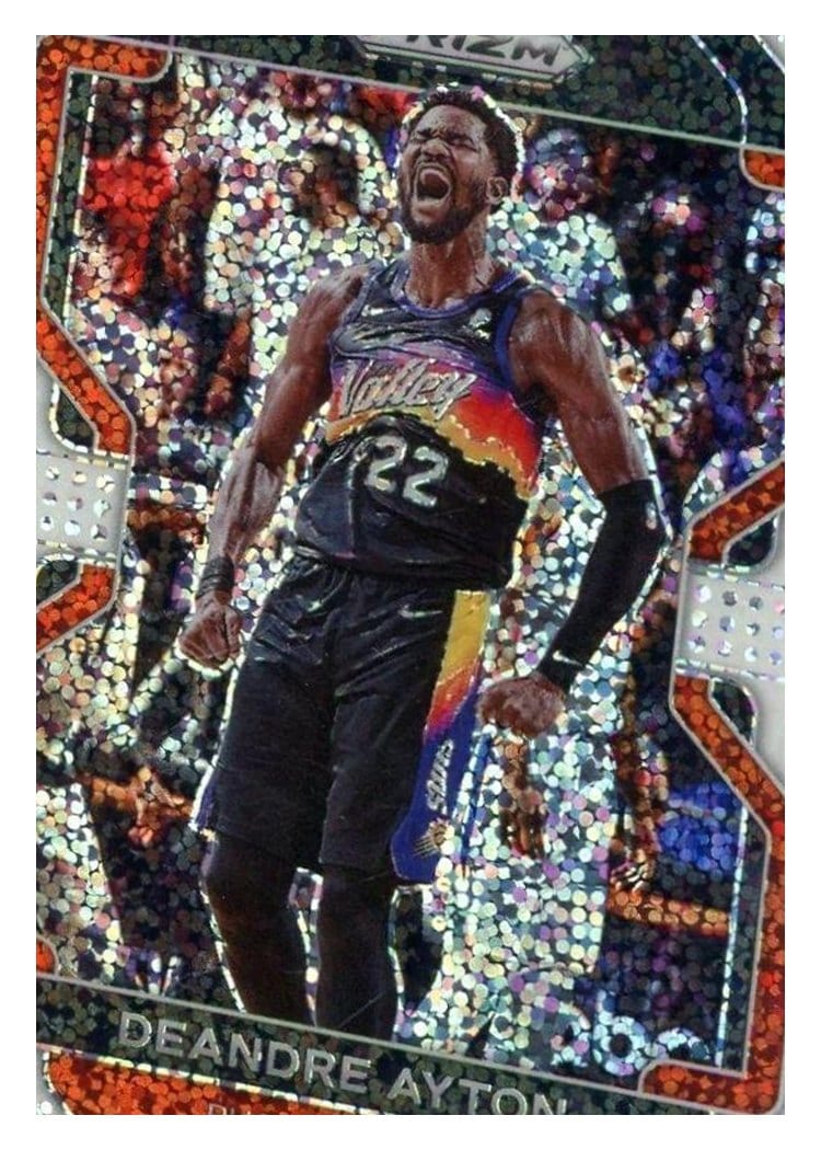 2021-22 Panini Prizm Base Set Deandre Ayton #4 card