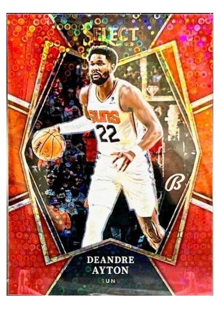 2021-22 Panini Select Base Set Deandre Ayton #138 card