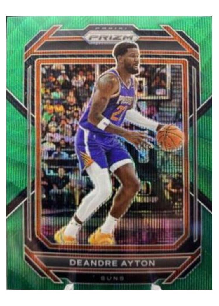 2022-23 Panini Prizm Base Set Deandre Ayton #135 card