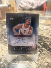 2023-24 Topps Midnight Stroke of Midnight Autographs Deandre Ayton #SMA-DA card