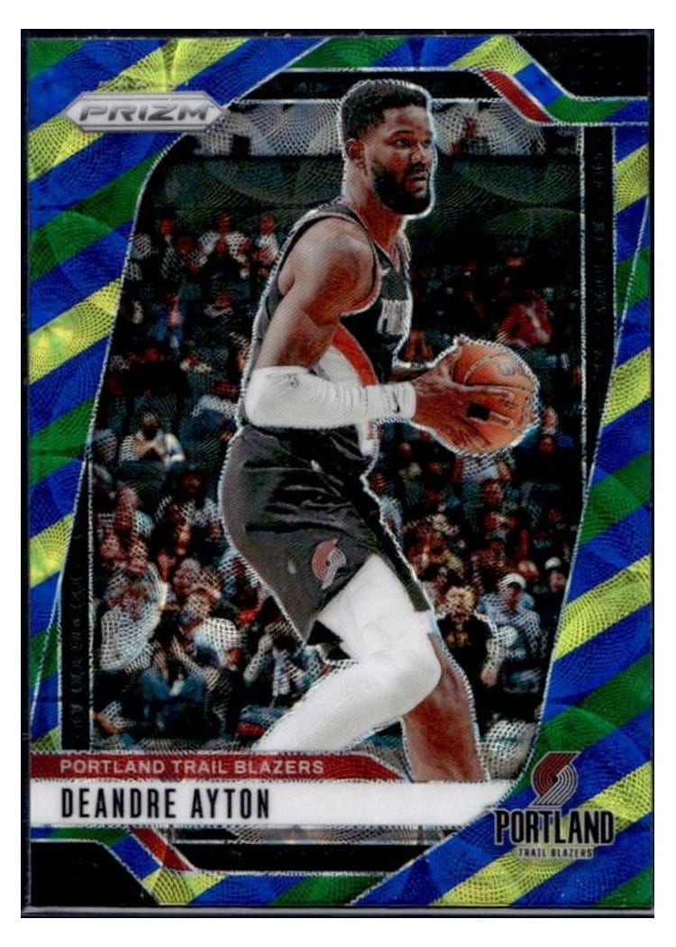 2024-25 Panini Prizm Base Set Deandre Ayton #5 card
