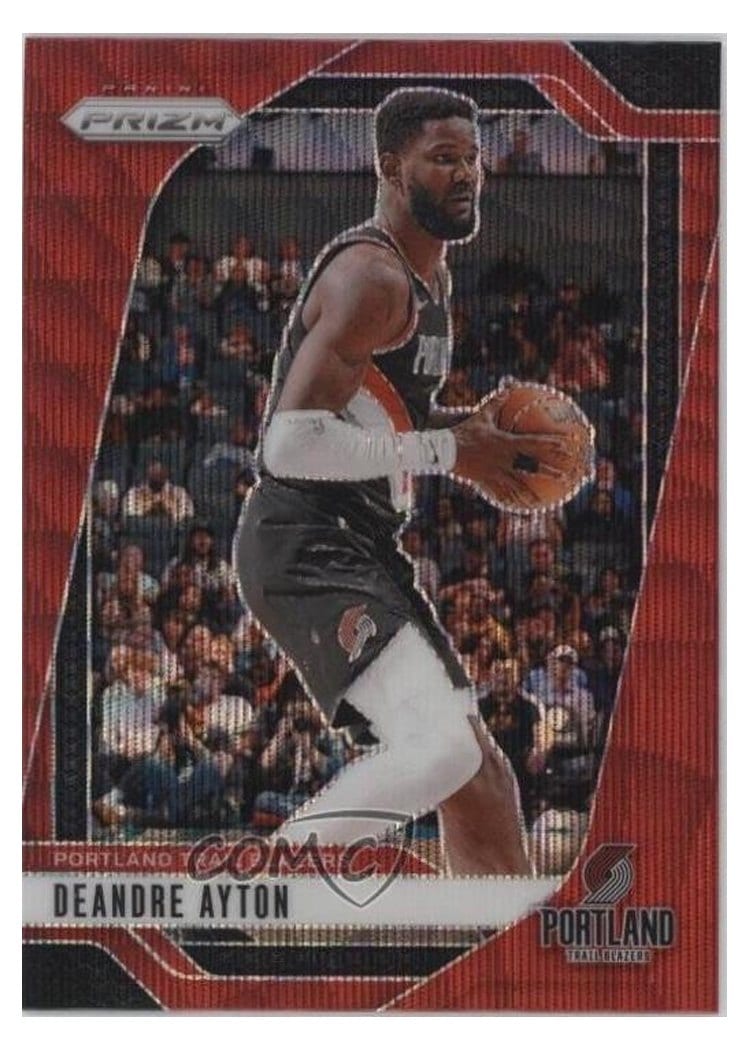 2024-25 Panini Prizm Base Set Deandre Ayton #5 card