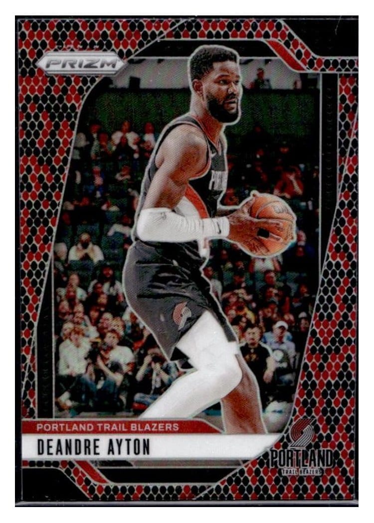 2024-25 Panini Prizm Base Set Deandre Ayton #5 card