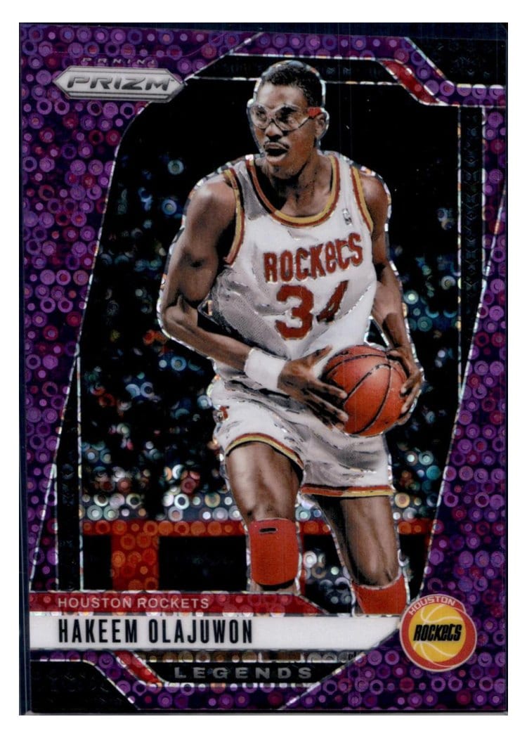 2024-25 Panini Prizm Base Set Deandre Ayton Fast Break Purple #5 card