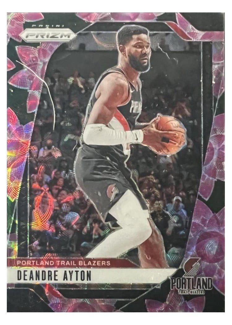 2024-25 Panini Prizm Base Set Deandre Ayton #5 card