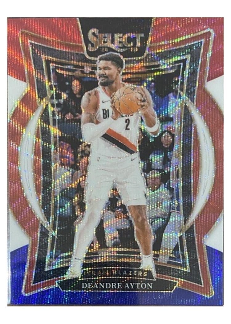 2024-25 Panini Select Base Set Deandre Ayton #53 card